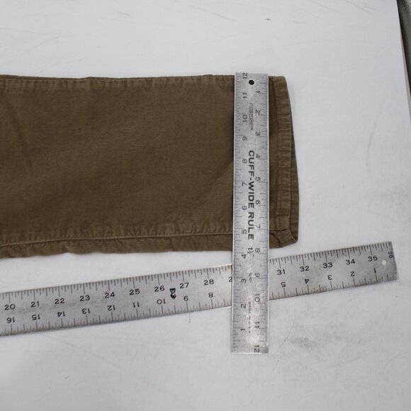 Frame pants Men 36 L32 L'Homme Slim corduroy Mid Rise Stretch flat front pocket - Picture 7 of 12